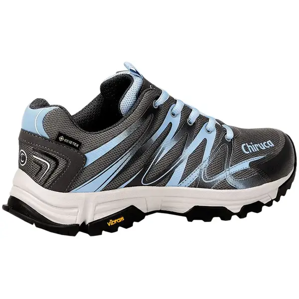 Жіночі трекінгові кросівки Chiruca Marbella Gore-Tex для туризму та активних прогулянок, сірі з синім