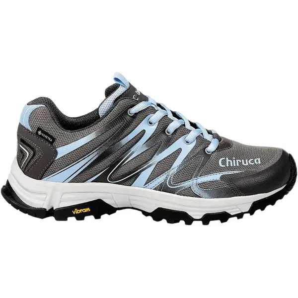 Жіночі трекінгові кросівки Chiruca Marbella Gore-Tex для туризму та активних прогулянок, сірі з синім