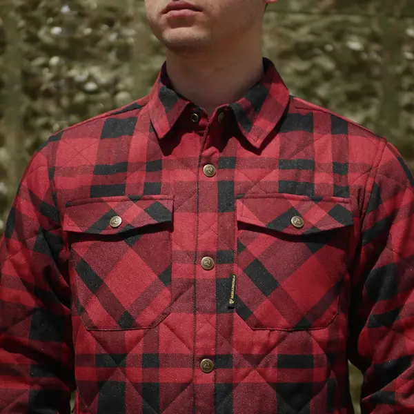 Куртка Frontier Tartan Красная