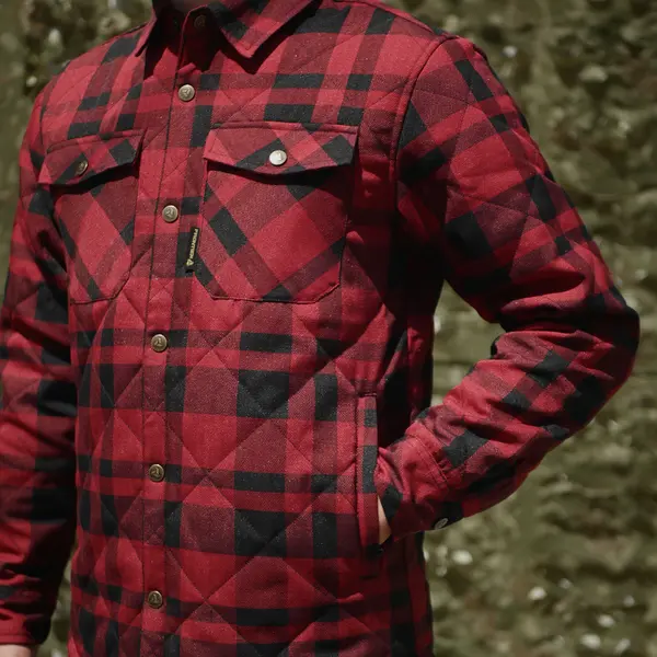 Куртка Frontier Tartan Красная