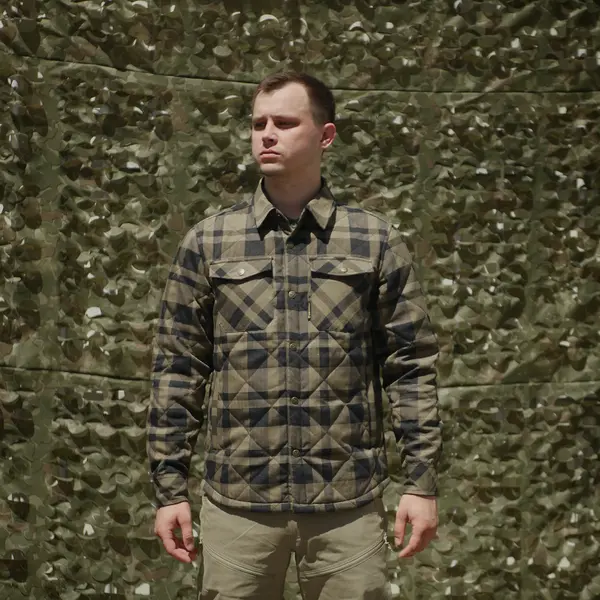 Куртка Frontier Tartan Хаки