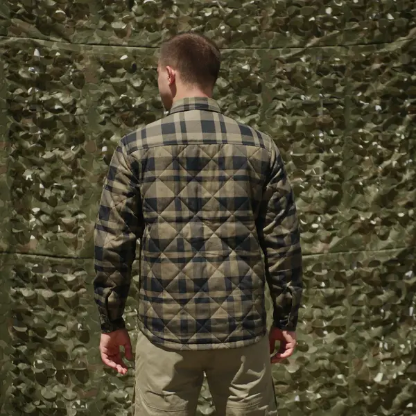 Куртка Frontier Tartan Хаки