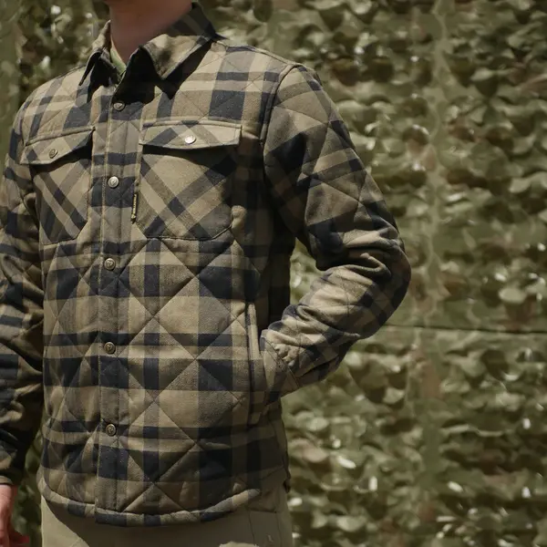 Куртка Frontier Tartan Хаки