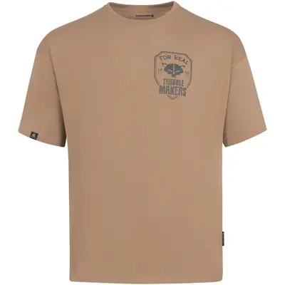 Футболка мужская Frontier Small logo Beige