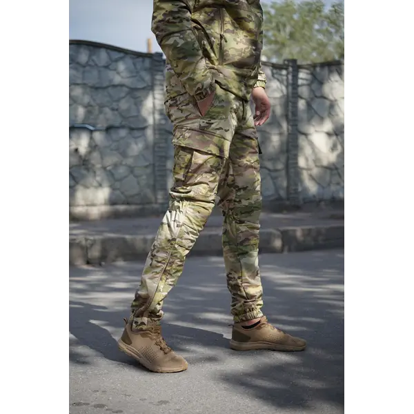 Зимові тактичні штани мембрана FS мультикам