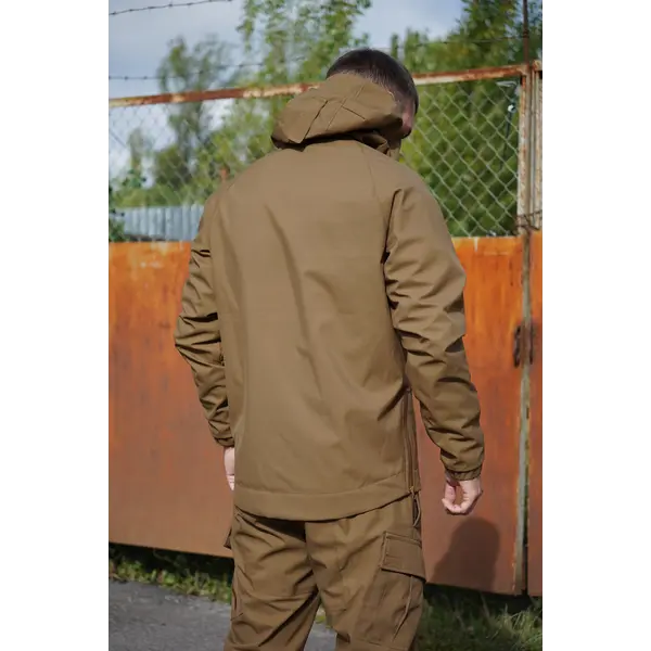 Анорак тактический утепленный мембрана FS Койот