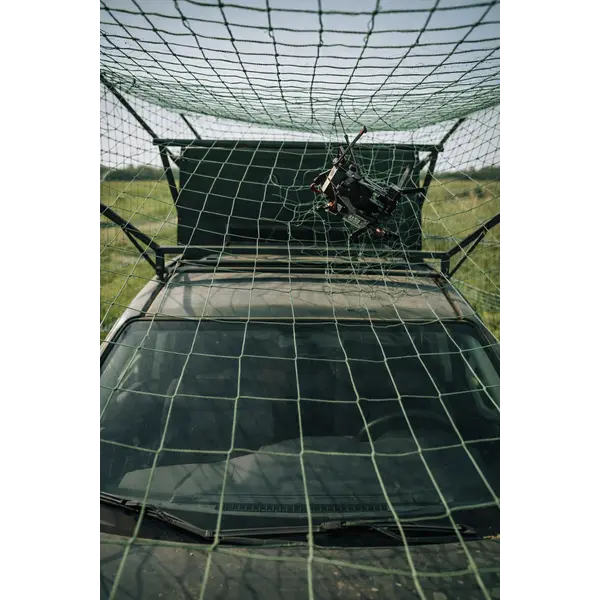 Антидронная сетка (сетка против дронов для машин, дорог)