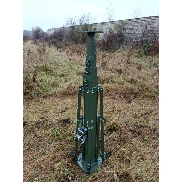 Щогла 6м з ручною лебідкою ПОСИЛЕНА (50кг)