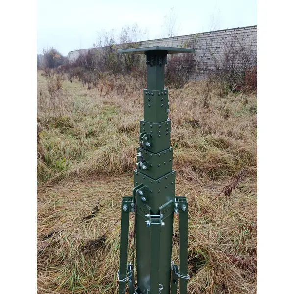 Щогла 6м з ручною лебідкою ПОСИЛЕНА (50кг)