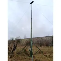 Щогла 6м з ручною лебідкою ПОСИЛЕНА (50кг)