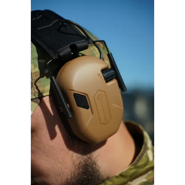 Активные наушники Earmor M300A койот
