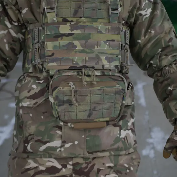 Сумка-напашник M Kiborg с баллистическим пакетом 1 класс Militex Kiborg GU Сordura Multicam