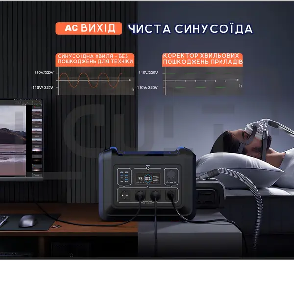 SOUOP 2400W portable power station - a reliable source of energy for any conditions SOUOP 2400W portable power station - a reliable source of energy for any conditions