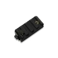 Планка Пікатінні + Кріплення адаптера Wing-Loc на рейки шолома (Чорний)