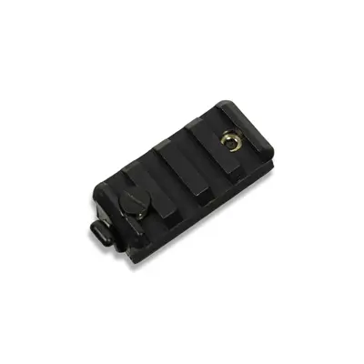 Планка Пікатінні + Кріплення адаптера Wing-Loc на рейки шолома (Чорний)