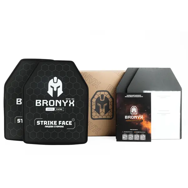 Бронеплита BRONYX AP3-XL (1.77 кг/3 клас) 275*355 (2шт)