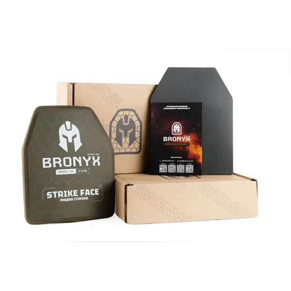 Бронеплита BRONYX CAP5-M (2,5 кг) (5 клас) 250*300 (2шт)