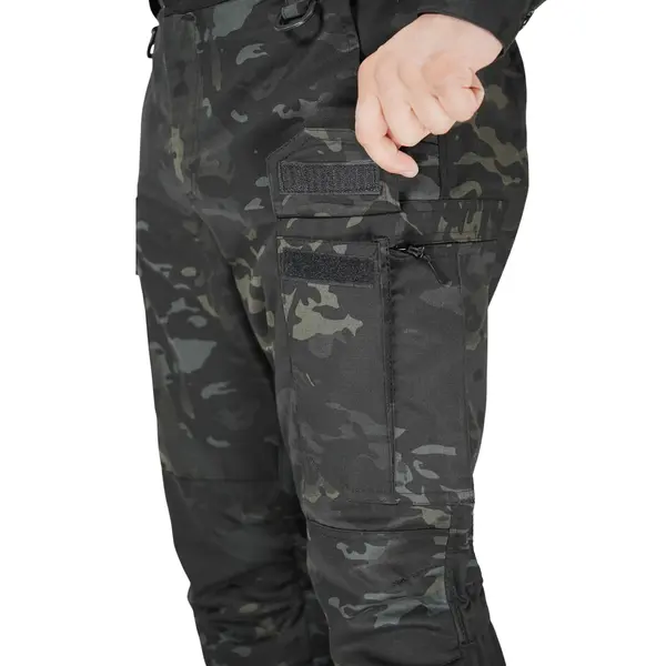 Штани тактичні Twill FS чорний мультикам S