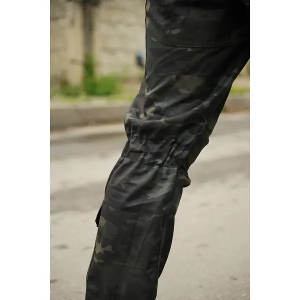 Штани тактичні Twill FS чорний мультикам S