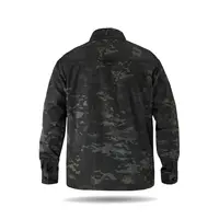 Сорочка тактична Twill 5 FS чорний мультикам (гудзики) L