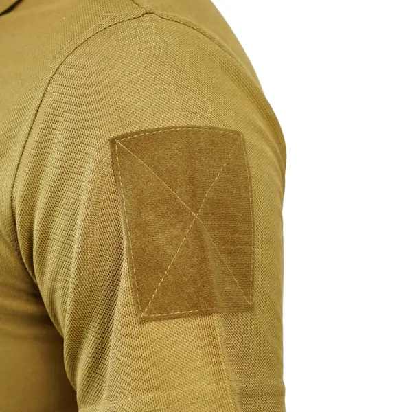 Поло койот Police Military CoolPASS з велкро-панелями (швидковисихаюча) 48р