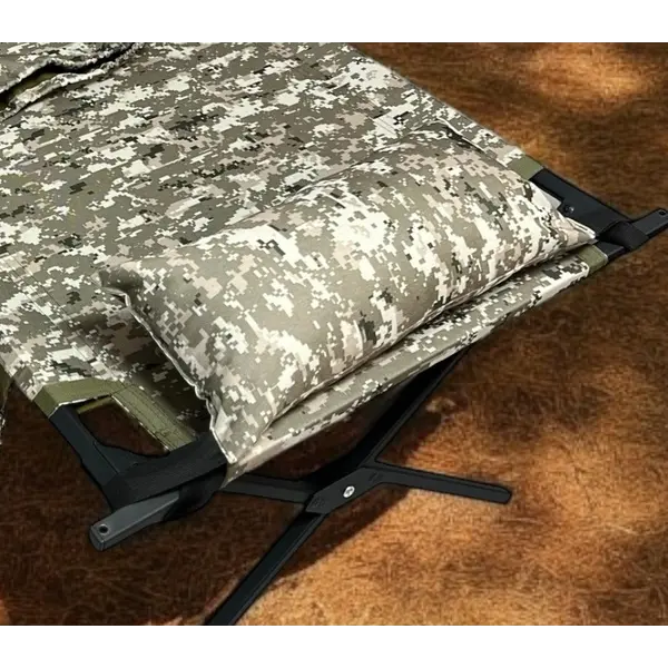 Подушка з фіксатором для розкладачки Піксель