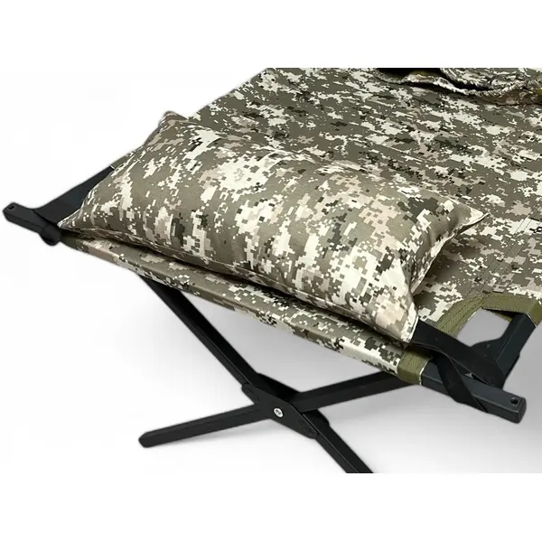 Подушка з фіксатором для розкладачки Піксель