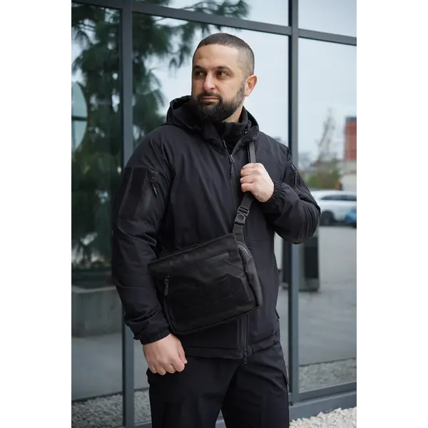 Tactic City Bag Black Smart Crossbody Bag   🎃 Tactic City Bag Black Smart Crossbody Bag   🎃