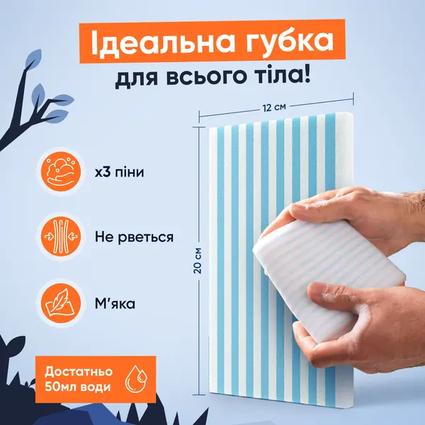 Сухой душ TakeHot (ТейкХот) набор: губка XL+2 полотенца