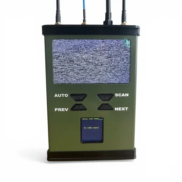 Детектор відеосигналу FPV-дронів VITER — 4 діапазони (1.2 / 3.3 / 5.8 / 8.2 ГГц)