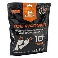 BaseCamp Toe Warm+ — хімічні самоклеючі грілки для пальців ніг (10 годин тепла)