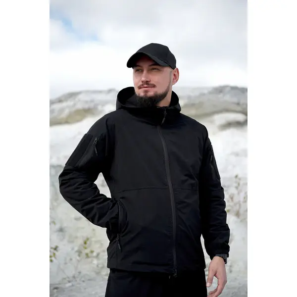 Tactical Jacket Militex 4WSTRETCH Black S Tactical Jacket Militex 4WSTRETCH Black S