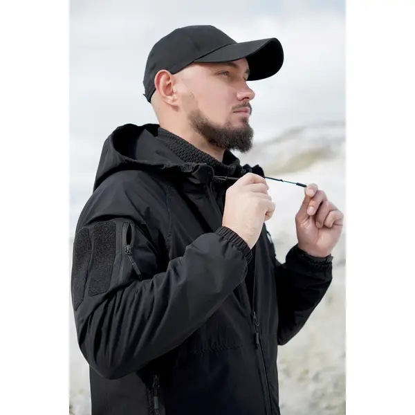 Tactical Jacket Militex 4WSTRETCH Black S Tactical Jacket Militex 4WSTRETCH Black S
