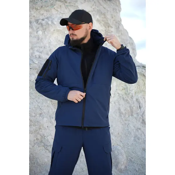 Тактична куртка Militex 4WSTRETCH синя L  Тактична куртка Militex 4WSTRETCH синя L