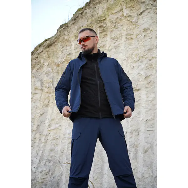 Тактична куртка Militex 4WSTRETCH синя L  Тактична куртка Militex 4WSTRETCH синя L