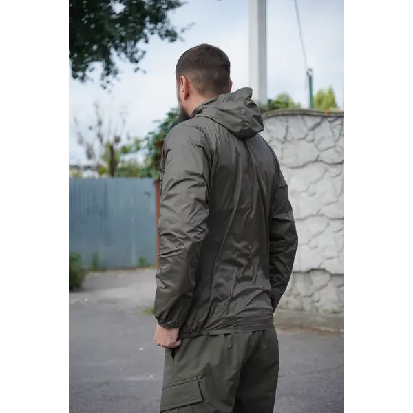 Водонепроницаемая мужская ветровка Militex Ranger Хаки (M)