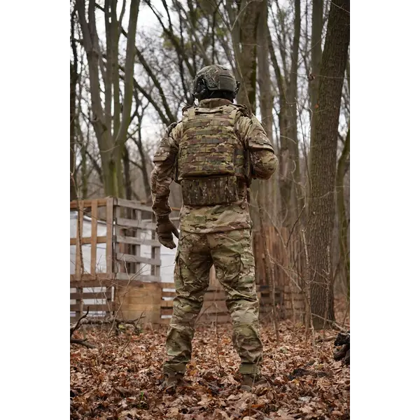 Бронежилет L с баллистическим пакетом Militex 1 класс защиты Мультикам