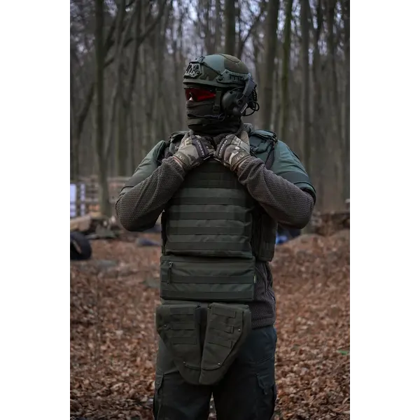 Бронежилет M з балістичним пакетом Militex 1 клас захисту Хакі