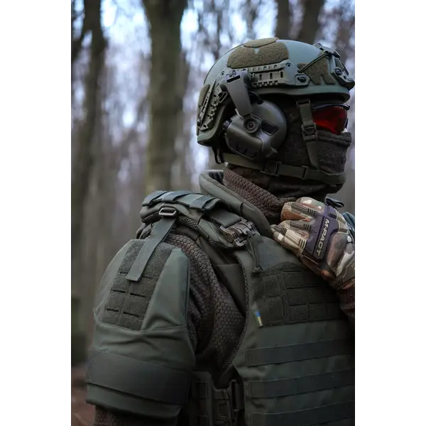 Бронежилет M з балістичним пакетом Militex 1 клас захисту Хакі