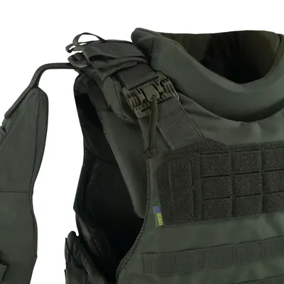 Бронежилет M з балістичним пакетом Militex 2 клас захисту Хакі