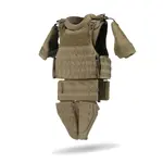 Бронежилет XL с баллистическим пакетом Militex 1 класс защиты Койот