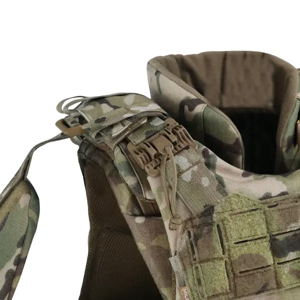 Бронежилет Militex L с баллистическим пакетом Militex 1 класс защиты Cordura original USA Мультикам