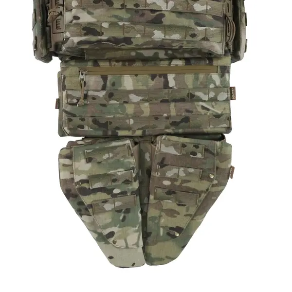 Бронежилет Militex L с баллистическим пакетом Militex 1 класс защиты Cordura original USA Мультикам