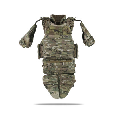 Бронежилет Militex M с баллистическим пакетом Militex 2 класс защиты Cordura original USA Мультикам