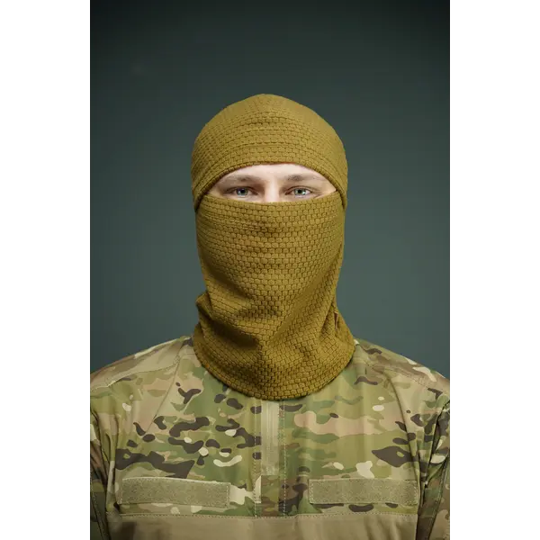 Балаклава флісова Militex жакард койот