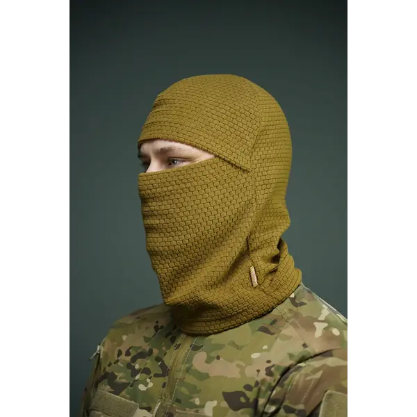 Балаклава флісова Militex жакард койот