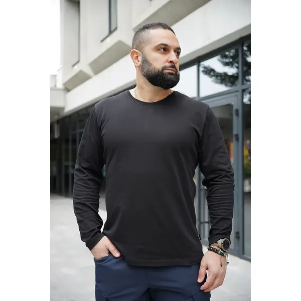 Militex knitwear ARNO Black Longsleeve S  Militex knitwear ARNO Black Longsleeve S