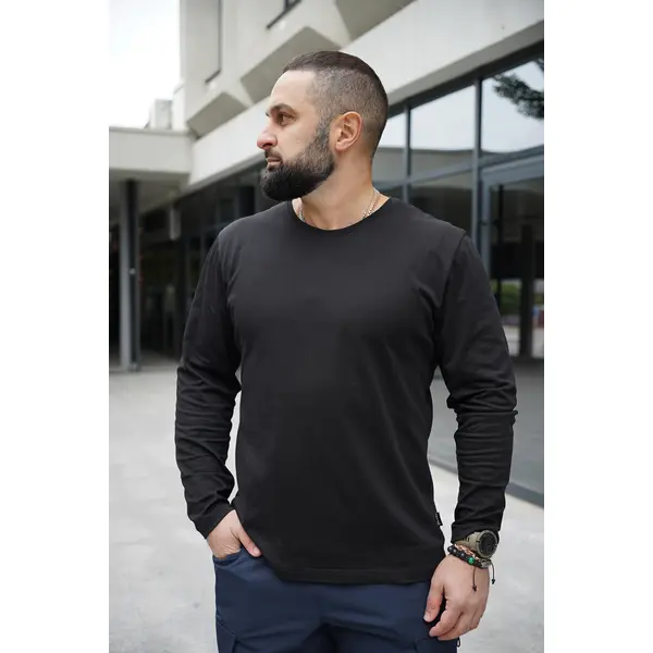 Militex knitwear ARNO Black Longsleeve S  Militex knitwear ARNO Black Longsleeve S