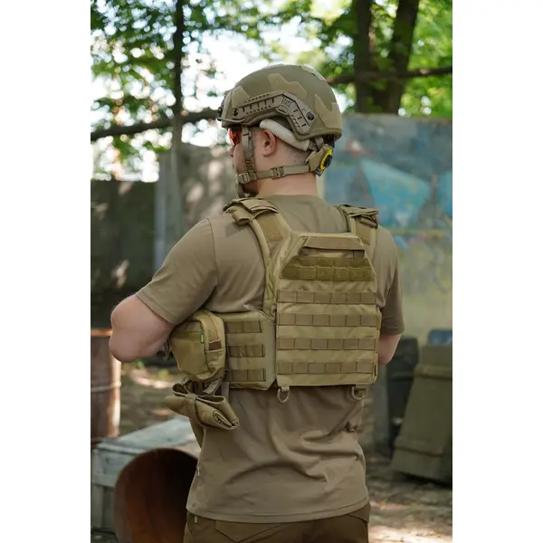 Плитоноска Kiborg GU gen.2 + 8 підсумків койот