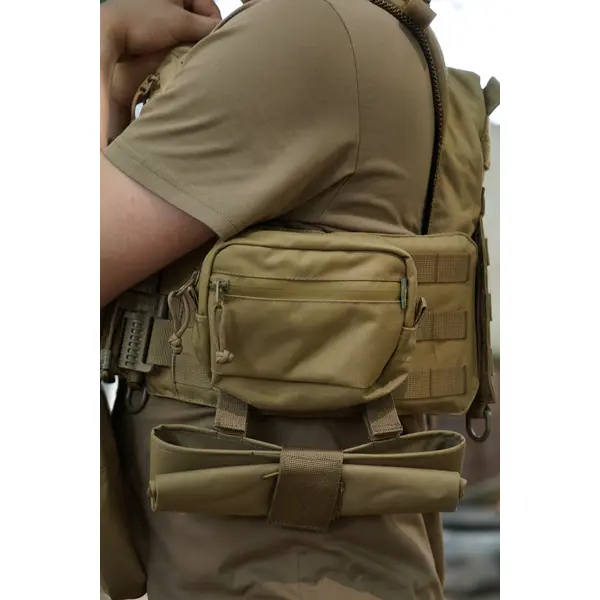 Плитоноска Kiborg GU gen.2 + 8 підсумків койот
